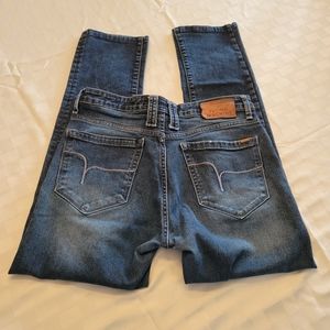 FLYING MACHINE Size 32 Blue Label Medium Dark Denim Straight